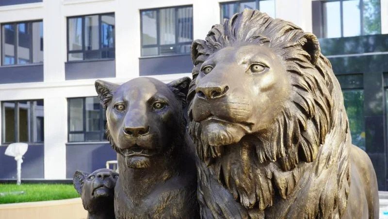 скульптура львов