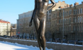 Скульптура из бронзы: Этюд (высота 30 см)