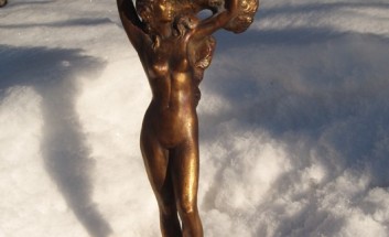 Скульптура из бронзы: Рождение Венеры (высота 40 см)