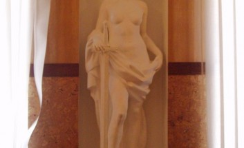 Скульптура из гипса: Фемида (гипс, высота 1 м 70 см), СПОКАд, В.О.