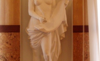 Скульптура из гипса: Адвокатура (гипс, высота 1 м 70 см), СПОКАд, В.О.